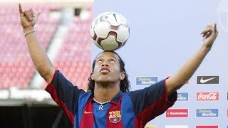 15 years since Ronaldinho's presentation as a Barça player