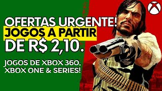 OFERTAS URGENTES DE 2025 no XBOX 360, XBOX ONE e XBOX SERIES a partir de R$ 2,10 em PROMOÇÃO!