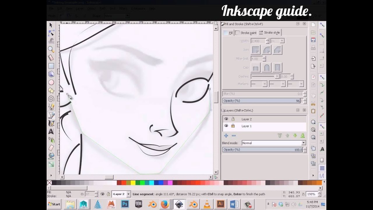 Inkscape Draw Rectangle