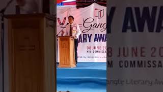 Shri.H. T. Gangte IPS | speech : Chief guest |Gangte Literary Award 2019| Kim Commisioriate| CC Pur