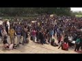 Students march against xenophobic unrest