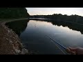 sunrise topwater bass fly fishing with tuttle devil bug and echo bad ass glass rod with fin nor reel