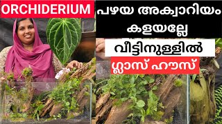 ലക്ഷങ്ങൾ വിലയുള്ള ORCHIDERIUM | പഴയ അക്വാറിയം ഉണ്ടെങ്കിൽ ഓർക്കിടേറിയം സെറ്റ് HOW TO MAKE ORCHIDERIUM