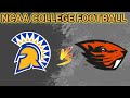 San José State Spartans vs Oregon State Beavers | 2024 NCAA College Football Live Play by Play Score