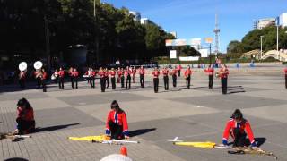 栄　久屋大通公園　ステージドリル演奏　2012_1111