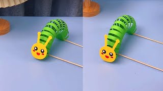 DIY Paper Crafts || Caterpillar can crawl so cute || PQ Crafts