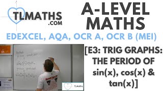 A-Level Maths: E3-02 [Trig Graphs: The Period of y = sin(x), y = cos(x) and y = tan(x)]