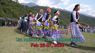 Lisu traditional dance