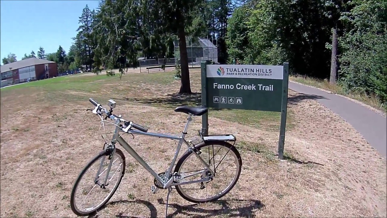 Biking The Fanno Creek Trail - Portland/Beaverton Oregon - June 24 ...