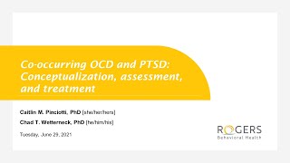 Rogers' experts on co-occurring OCD and PTSD: Conceptualization, assessment and treatment
