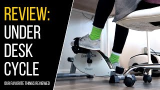 DeskCycle Review 2022 - Exercise While Sitting at Your Desk or Watching TV on the Sofa!!