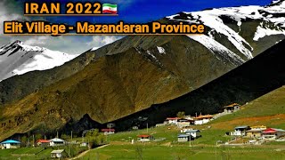 Walking in The Elit Village- Mazandaran Province-IRAN2022🇮🇷-Travel Vlog||روستای الیت مازندران