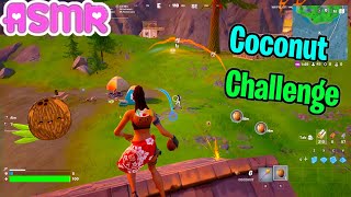 ASMR Gaming 🍀 Fortnite Coconut Trigger Word Challenge Relaxing Whispering 🎧