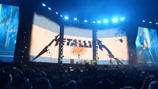 Metallica live in Buenos Aires - Argentina April 30, 2022 (Crowd point of view)