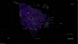 NetBeans Code Swarm: 10 Years of NetBeans in 5 Minutes