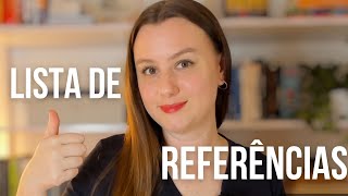 Como fazer uma LISTA DE REFERÊNCIAS redondinha | Tutorial ABNT