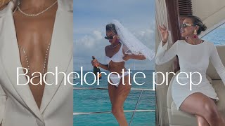 🥂Crazy bachelorette haul and vacation Prep