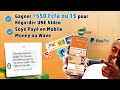 Pub Cash l'Appli fait Gagner Jusqu'à 550 Fcfa ou 1$ pour Regarder une VIDEO | Argent Mobile Money