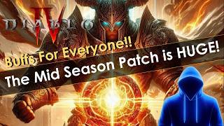 Diablo 4 Mid Season Patch Notes Are Insane!
