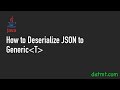 Effortless JSON Deserialization to Generic Types in Java with Gson
