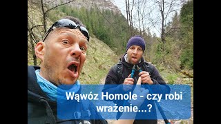 Wąwóz Homole - czy robi wrażenie...? Wysoka (1050 m n.p.m.), Pieniny, 27.04.2023 r.