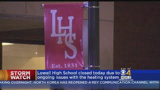 Lowell High School Closes Due To Heating Issues