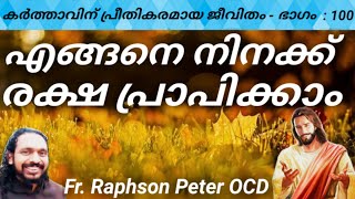 എങ്ങനെ നിനക്ക് രക്ഷ പ്രാപിക്കാം Fr Raphson Peter OCD, Avila Sadan Carmelite Retreat Center Kannur dt