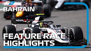 Formula 2 Feature Race Highlights | 2022 Bahrain Grand Prix