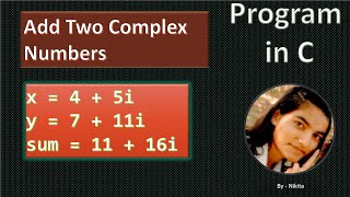 C Program To Add Two Complex Numbers Using Structures And Functions