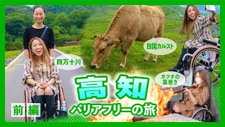 【車椅子でカツオのワラ焼き！】高知県バリアフリーの旅〜前編〜【訳あって再アップ】