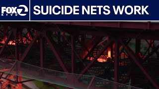 Golden Gate Bridge suicide prevention net a success two years in, data shows | KTVU