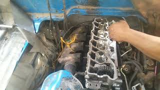 4m40 Mitsubishi canter elf/ part 2 /overheating problem solve.