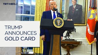 Trump floats $5M gold card as a route to US citizenship