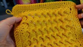 How to crochet a border on a blanket