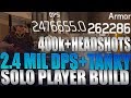 The Division 2 - Best Solo Player Build Guide 2.4 Mil DPS 250k+ Armor | AR Rifle LMG