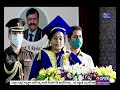 cji nv ramana awarded doctorate at ou s 82nd convocation govr tamilisai 🟥 dd news telangana