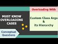 Overloading with custom Classes A-B-C Arguments || Tricky Interview Que || Must-Know Cases || Java