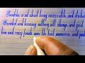 English handwriting skills improvement | Handwriting styles | Handwriting practice in English