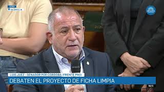 SENADOR LUIS JUEZ - COMISIÓN DE ASUNTOS CONSTITUCIONALES 19-02-25