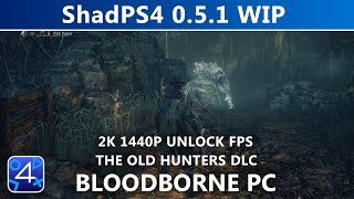 shadPS4 0.5.1 WIP - Bloodborne PC (The Old Hunters DLC) Progress Update | PS4 Emulation