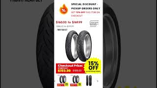 Motorhelmets Store Sale Dunlop Sportmax GPR 300 \u0026 Q5S Sportbike Or Touring Tire Set #shorts