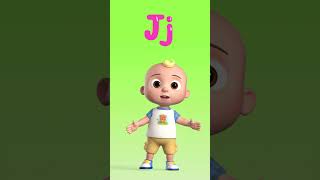 J is for Jump ⬆️! Learn ABC! #cocomelon #shorts