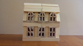 [Construction] Maison en kapla facile #3