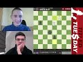 powerful chess game anish giri vs tykhon cherniaiev