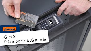 GARANT Electronic Locking System - PIN mode // TAG mode