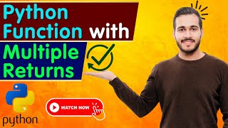 Python Tutorial || Python Function with Multiple Returns
