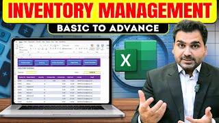 Mastering Inventory Management System in Excel | Complete Tutorial from Basic to Advanced