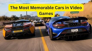 The Most Memorable Cars in Video Games