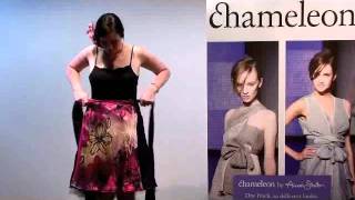 Chameleon/Flipit wrap dresses by Annah Stretton. How to wear... Skirt