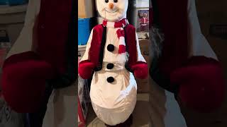 Gemmy life sized dancing snowman